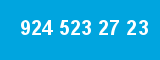 924 523 27 23 924 523 27 23